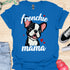 Frenchie Mama - V6 - Smiling Graphic T-Shirt